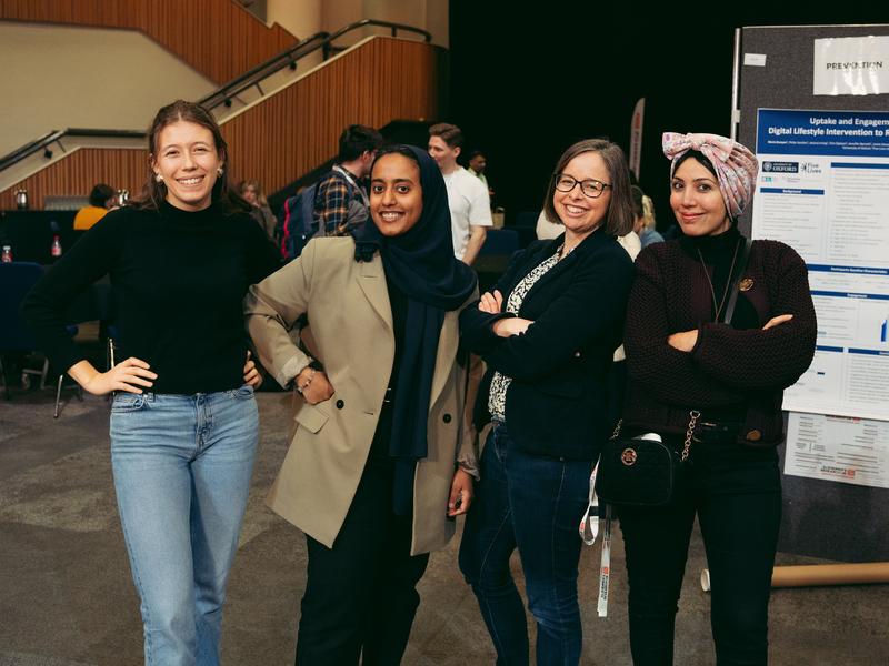Associate Professor Becky Carlyle and members of her research group