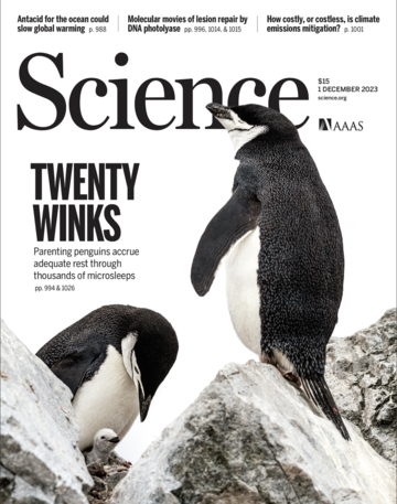 Science Magazine December 2023 Cover