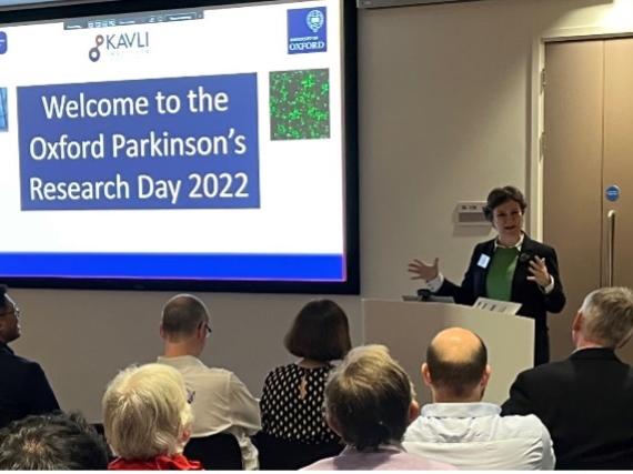 Professor Irene Tracey, Vice-Chancellor Elect of the University of Oxford, Warden of Merton College and Professor of Anaesthetic Neuroscience, opening the event.