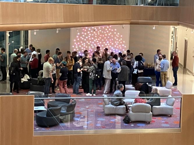 Drinks reception after the lecture.