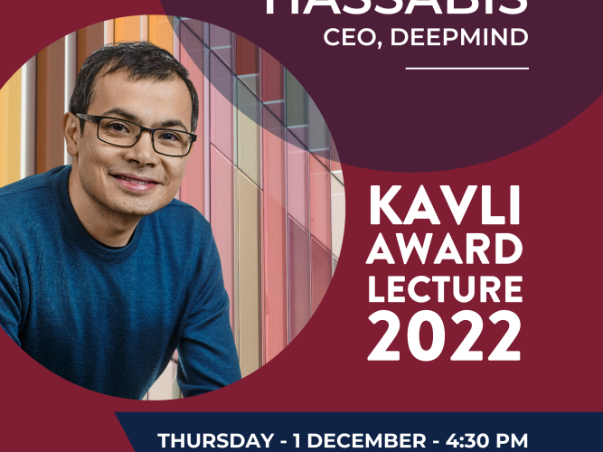 Demis Hassabis Lecture Poster