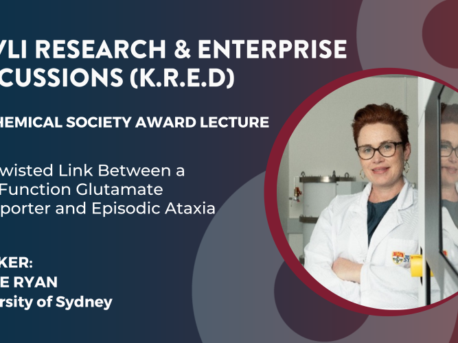 KRED seminar main banner for BIOCHEMICAL SOCIETY AWARD LECTURE