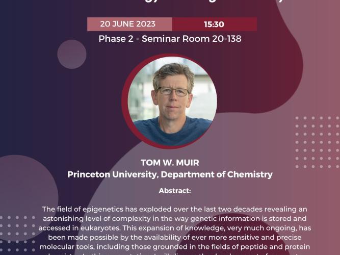 Tom Muir Seminar Poster