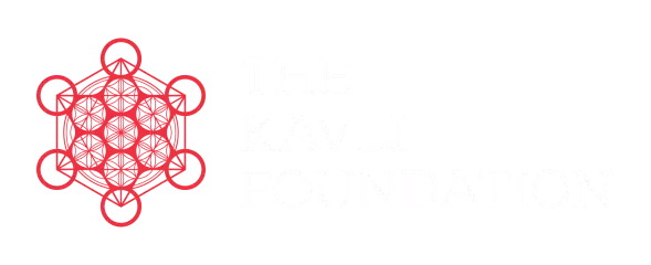Red geometric Kavli Foundation logo with white text: 'The Kavli Foundation'.