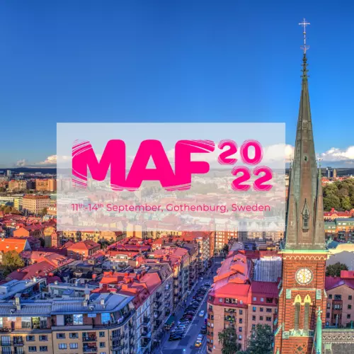 main banner for MAF 2022