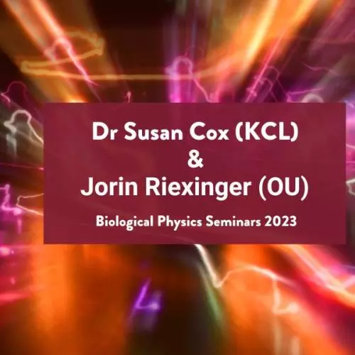 main banner for the Biophysics Seminar