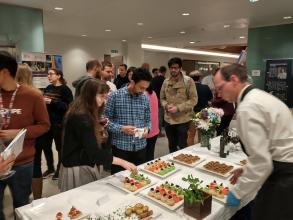 Kavli Team enjoying the drinks reception