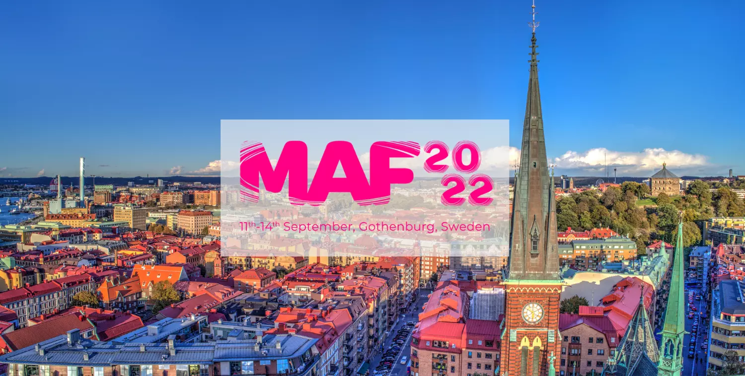 main banner for MAF 2022